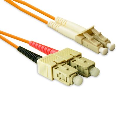 ENET Enet 4M Sc/Lc Duplex Multimode 50/125 Om2 Or Better Orange Fiber SCLC-50-4M-ENC